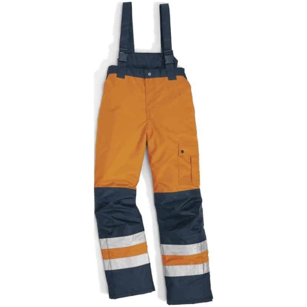 Pantalón reflectante tirantes FARGO HV • Vestuario Laboral Bazarot 3