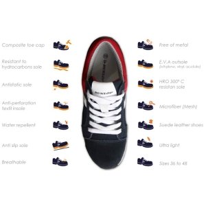 Zapatillas seguridad DUNLOP Street Response • Vestuario Laboral Bazarot 3