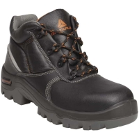 Engraved leather safety boots PHOENIX S3 SRC
