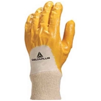 Nitrile safety gloves jersey support NI015