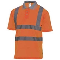 Polo manga corta fluorescente OFFSHORE • Vestuario Laboral Bazarot 3