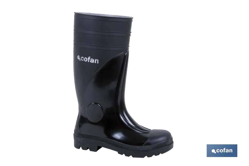 Botas altas de agua S5 negras • Vestuario Laboral Bazarot
