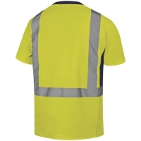 Camiseta alta visibilidad NOVA • Vestuario Laboral Bazarot 3