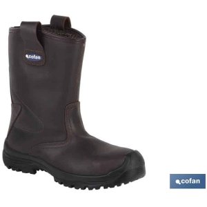 Bota seguridad piel forrada S3 MEGAN • Vestuario Laboral Bazarot
