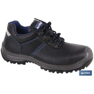 ZAPATO PIEL NEGRA S3 MIRTO • Vestuario Laboral Bazarot