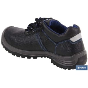 ZAPATO PIEL NEGRA S3 MIRTO • Vestuario Laboral Bazarot 3