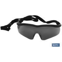 GAFAS SEGURIDAD SPORT OSCURA UV PROTECTION • Vestuario Laboral Bazarot 3