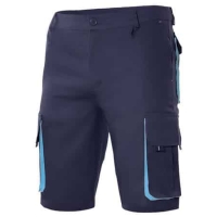 Bermuda bicolor Velilla 103007 • Vestuario Laboral Bazarot 3