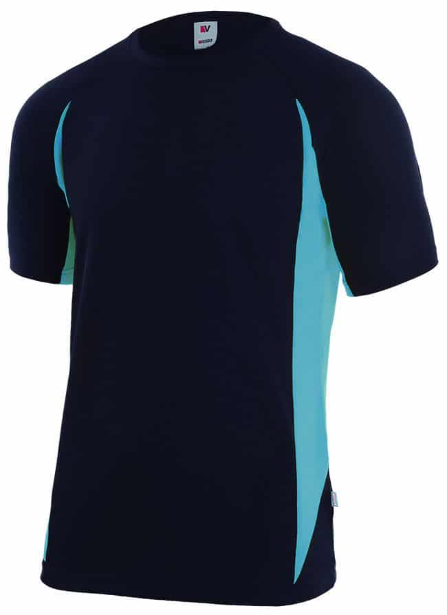 Camiseta técnica bicolor Velilla 105501 • Vestuario Laboral Bazarot 35