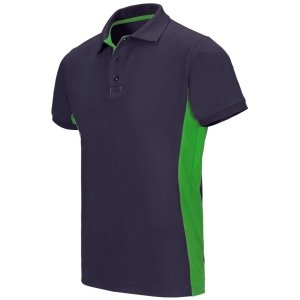Polo bicolor manga corta Velilla 105504 • Vestuario Laboral Bazarot 3