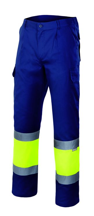 Pantalón alta visibilidad bicolor Velilla 156 • Vestuario Laboral Bazarot 24