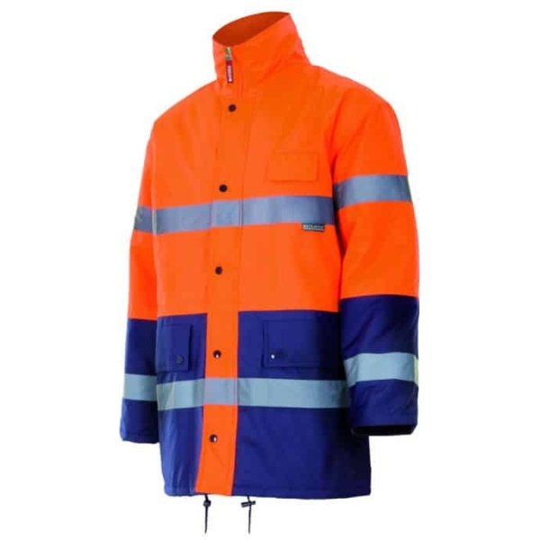 Parka alta visibilidad bicolor Velilla 166 • Vestuario Laboral Bazarot 2