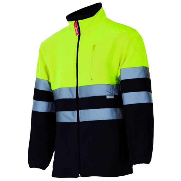 Chaqueta polar alta visibilidad bicolor Velilla 183 • Vestuario Laboral Bazarot 13