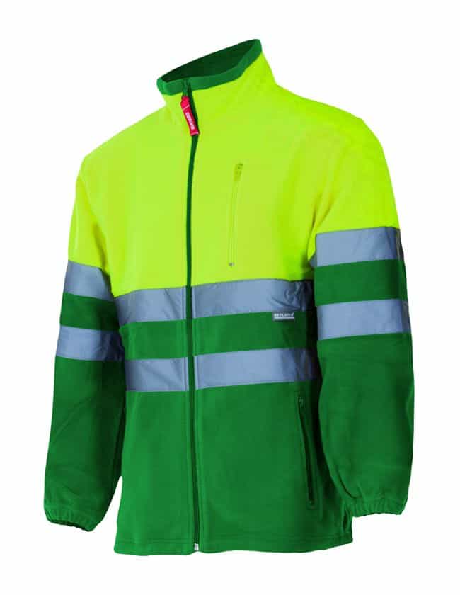 Chaqueta de trabajo Shof-Shell alta visibilidad bicolor - ropa de  trabajo y vestuario laboral