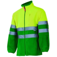 Chaqueta polar alta visibilidad bicolor Velilla 183 • Vestuario Laboral Bazarot 3