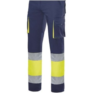 Pantalón alta visibilidad bicolor strech Velilla • Vestuario Laboral Bazarot 3