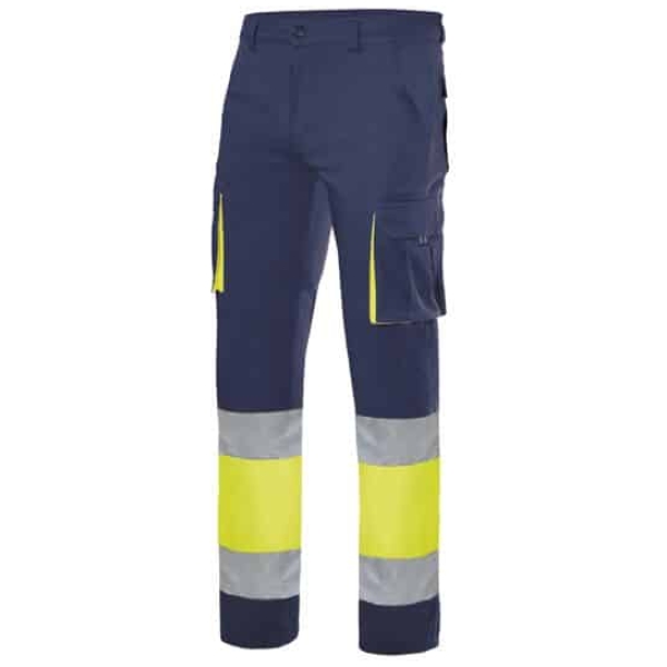 Pantalón algodón alta visibilidad Velilla 303007 • Vestuario Laboral Bazarot 7