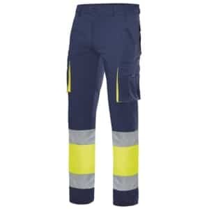 Pantalón algodón alta visibilidad Velilla 303007 • Vestuario Laboral Bazarot 19