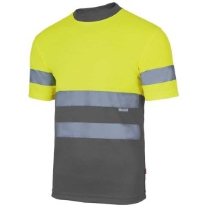 Camiseta técnica bicolor alta visibilidad 335506 • Vestuario Laboral Bazarot 3