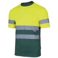 Camiseta técnica bicolor alta visibilidad 335506 • Vestuario Laboral Bazarot