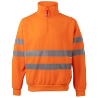 Sudadera alta visibilidad cremallera Velilla 305702 • Vestuario Laboral Bazarot 13