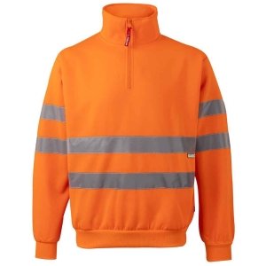 Sudadera alta visibilidad cremallera Velilla 305702 • Vestuario Laboral Bazarot 3