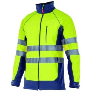 Soft Shell alta visibilidad bicolor Velilla 306001 • Vestuario Laboral Bazarot 3