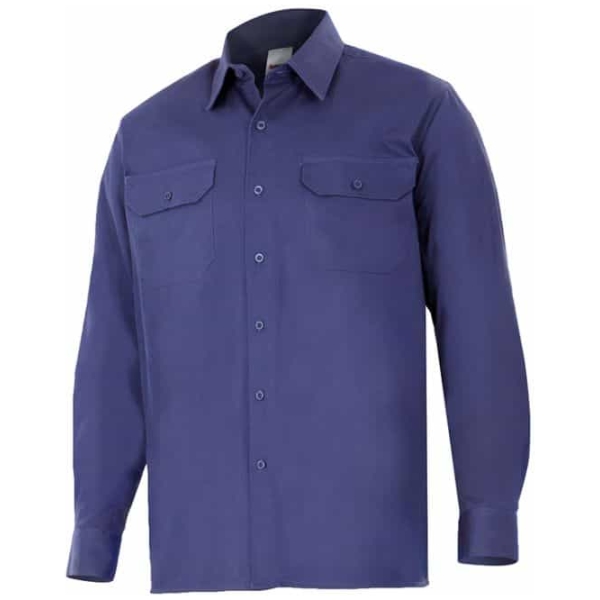 Camisa 100X100 algodón Velilla 533 • Vestuario Laboral Bazarot 2