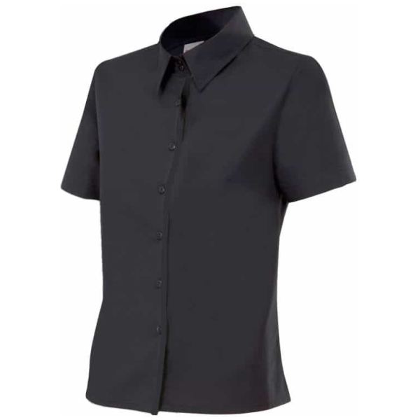 Camisa mujer manga corta Velilla  538 • Vestuario Laboral Bazarot 5