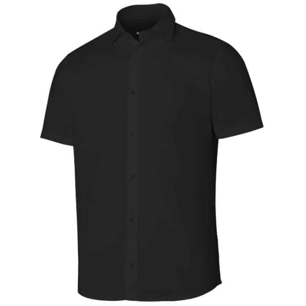 Camisa hostelería hombre manga corta Velilla 405008 • Vestuario Laboral Bazarot 2