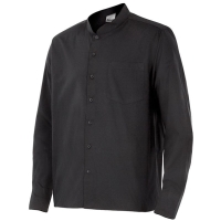 Camisa hostelería manga larga hombre Velilla Listan • Vestuario Laboral Bazarot 3