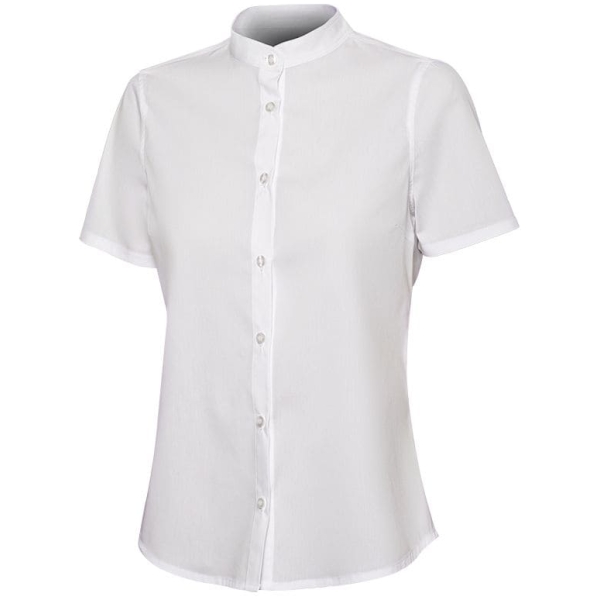 Camisa hostelería mujer manga corta 405014S • Vestuario Laboral Bazarot 3