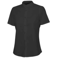 Camisa hostelería mujer manga corta 405014S • Vestuario Laboral Bazarot