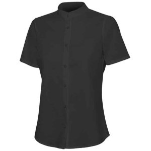 Camisa hostelería mujer manga corta 405014S • Vestuario Laboral Bazarot 4