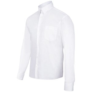 Camisa hostelería stretch manga larga hombre Velilla 405003 • Vestuario Laboral Bazarot 3