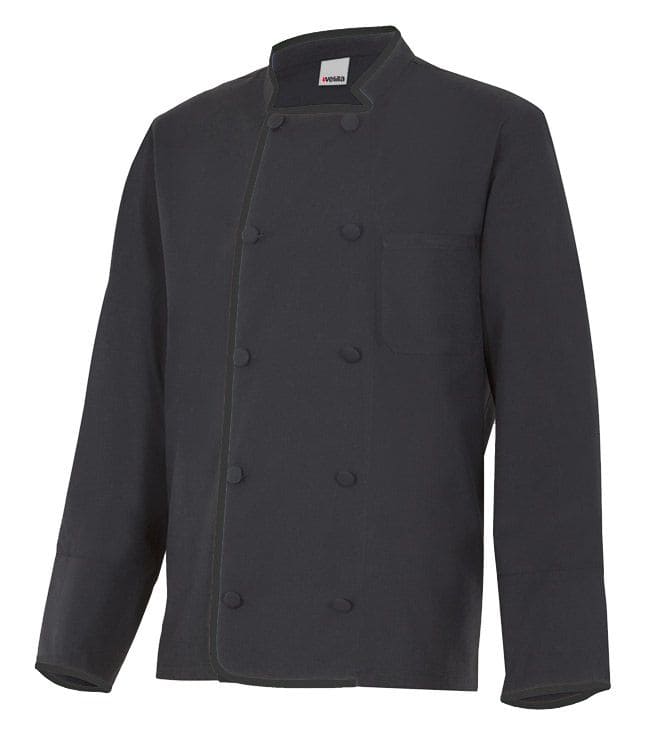 Chaqueta cocina manga larga Velilla 434 • Vestuario Laboral Bazarot 4 Chaqueta cocina manga larga Velilla 434 • Vestuario Laboral Bazarot 4