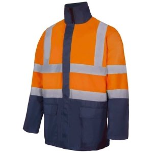 Parka 4 en 1 bicolor alta visibilidad Velilla 306003 • Vestuario Laboral Bazarot 3