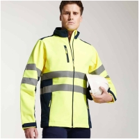 Softshell bicolor alta visibilidad ANTARES Roly • Vestuario Laboral Bazarot