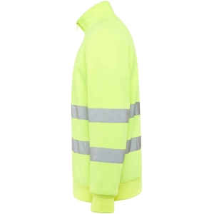 Sudadera alta visibilidad media cremallera cuello SPICA Roly • Vestuario Laboral Bazarot 12