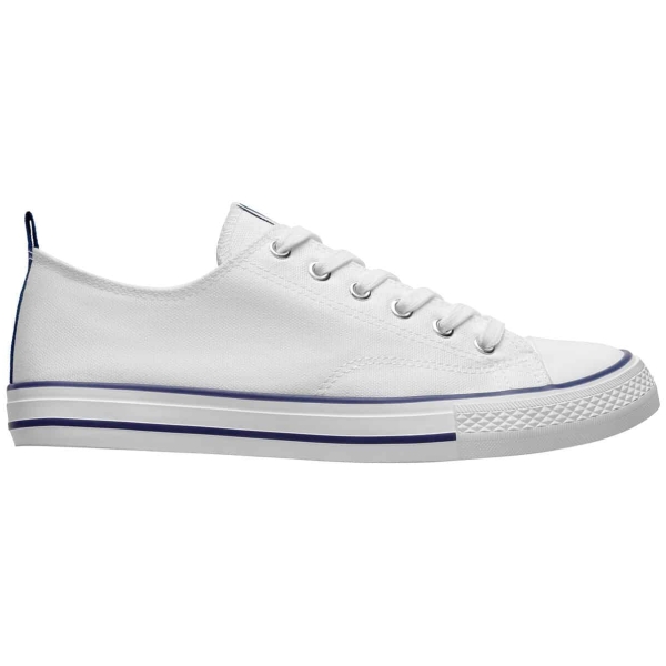 Zapatilla clásica lona suela goma blanca BILES Roly • Vestuario Laboral Bazarot 4