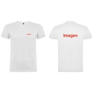 Oferta Camiseta Beagle Roly Serigrafiada Pecho y Espalda • Vestuario Laboral Bazarot