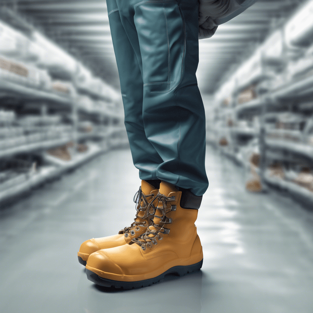 Botas de seguridad higiénicas para el sector alimentario